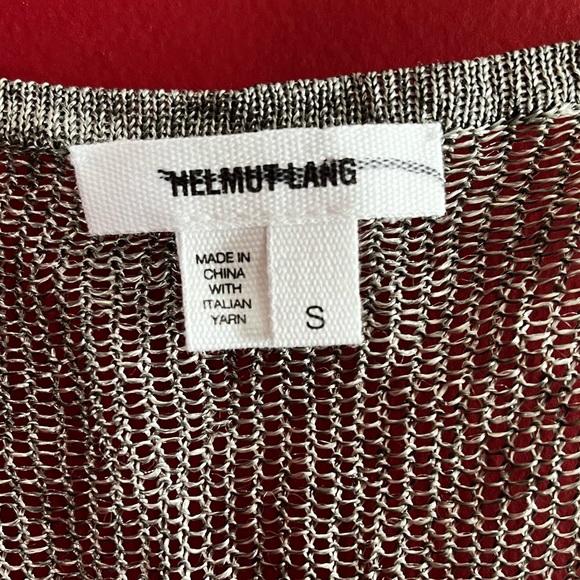Helmut Lang Metallic Knitted Tank - Picture 3 of 10